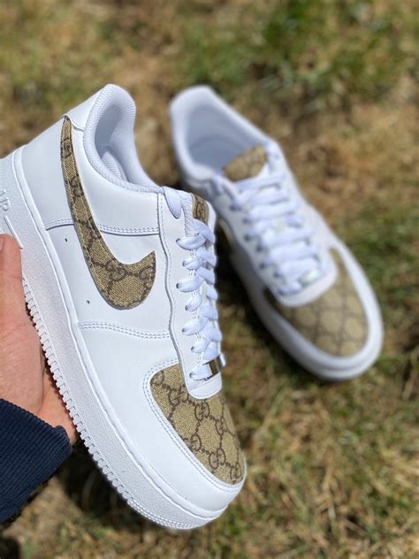 nike gucci air force 1|air force 1 gucci custom.